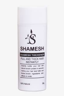 Shamesh Hair Building Fiber Black, Hair Loss Concealer - Black