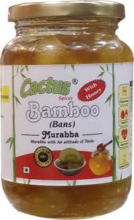 Cactus Spices Homemade Bamboo/Bans Murabba with Row Forest Honey Bamboo Murabba