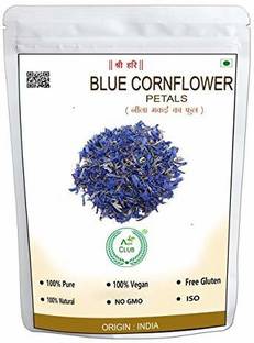 AGRI CLUB Bluecorn Flower Petals Herbs Herbal Infusion Tea Pouch