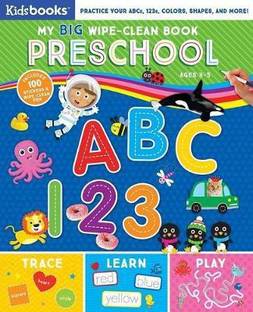 My Big Wipe-Clean Book: Preschool