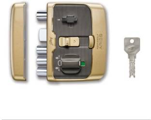 Godrej Nickel, Brass, Steel Metallic Door knobs