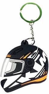 yubirth Rubber Helmet For Bike Key Key Chain Key Chain
