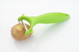 ALL IN ONE Multipurpose Peeler - Stainless Steel Serrated Edge Kitchen Tool for Home & Professional Use Y Shaped Peeler
