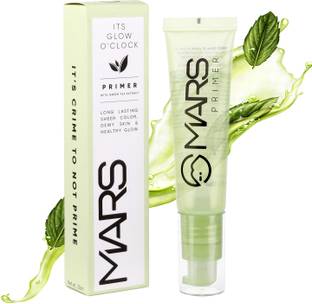 MARS Glow O' Clock Primer, (T2), With Lilium Hand Cleanser Primer  - 30 ml