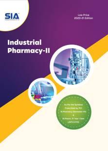 Industrial Pharmacy-II, B.Pharmacy VII-Sem PCI (As Per The Syllabus By Pharmacy Council Of India) And B.Pharm IV-Year I-Sem JNTU-HYD, Low Price 2020-21 Edition