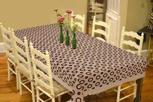 MONKDECOR Printed 6 Seater Table Cover