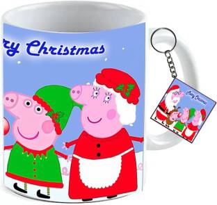 Peppa Pig Presents & Pajamas Set RARE Christmas Edition Daddy Mummy George