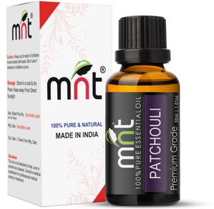 mnt Patchouli Essential Oil (30ML) 100% Pure Natural & Therapeutic Grade for Aromatherapy, Moisturizing Dry Skin & Skincare