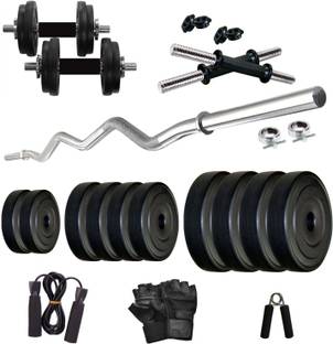 KRX 22 kg PVC COMBO 3 WB Home Gym Combo