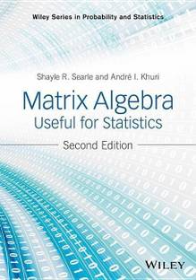 Matrix Algebra Useful for Statistics