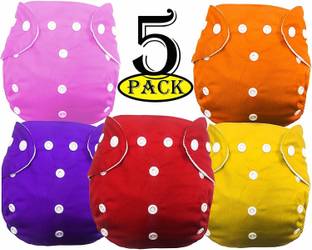 Smoky Adjustable Reusable Baby diaper, Washable Diaper, Cloth Diaper - L - XL