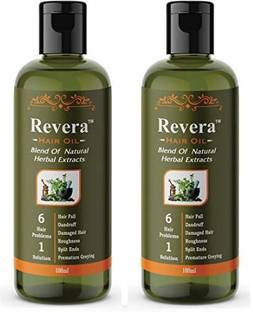 Revera Hair OIl | Blend of Natural Herbal Extracts | 6 Hair problems 1 Solution | 100 ml each | Hair Oil