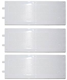 Myy Brand Home Wall Air Hole Ventilation Closer White Mosquito Net with Dust Controller 30/12 cm 6Psc Insect Net