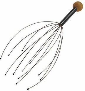 JOHN RICHARD Acupressure Bokoma Hand Held Scalp Head Massager for Pain Relief (PACK OF 3) Head and Scalp massager Handheld for relaxing and Blood Circulation, Set of 3 (Multi-Color) Massager (Multicolor) Massager