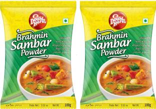 Double Horse Brahmin Sambar Powder 100g(Pack of 2)
