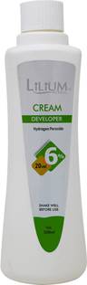 LILIUM Hydrogen Peroxide 6% 20 VOL Cream Developer 500ml