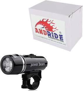 AutoSun Power Beam Bicycle Bike Light Ultra Bright 5 LED Front Headlight For Bicycle Cycling LED Front Light