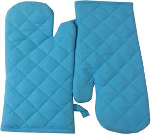 Tidy Light Blue Cotton Kitchen Linen Set