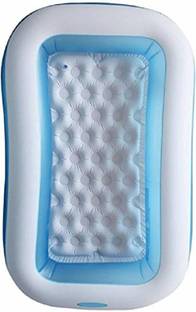 vworld Bath tub for Baby Inflatable Rectangular Pool Inflatable Rectangular Bath Toy
