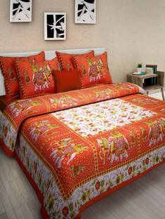 Vp unique textiles Reversible Cotton Queen Bed Cover