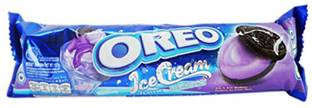 OREO Ice Cream Sandwich Biscuit - Blueberry, 137g Cream Filled Biscuit