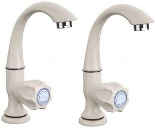 कृष्णा Swan Tap plastic swan pillar taps पिलर टैप नल