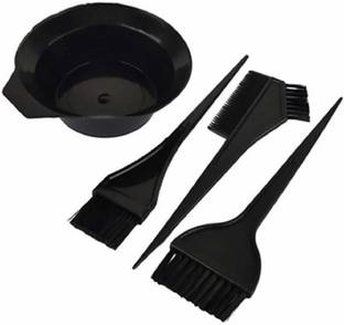 फीज ब्यूटी Professional Hair Coloring / Dye 3 Brush with Bowl