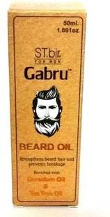 ST.bir Gabru Beard Oil - Geramiun oil & Tea Tree oil  Hair Oil