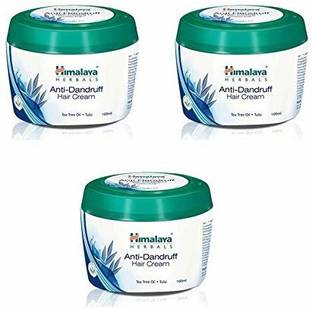 HIMALAYA Herbals Anti Dandruff Hair Cream and Tulsi (100 ml) - Pack of 3