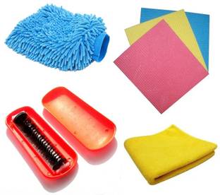 De-Ultimate home cleaning set Cleaning Brush, Cleaning Cloth, Cleaning Wipe, Duster