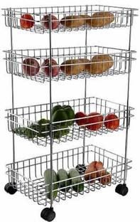 EVERSUN Stainless Steel Kitchen Trolley