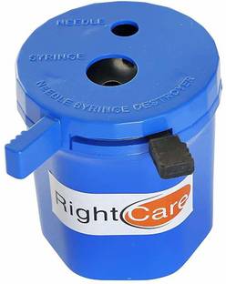 RightCare Needle And Syringe Destroyer Manual Hub cutter Needle Burner Needle Burner