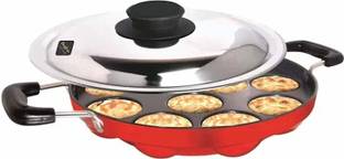 RBGIIT kulipaniyaram pan nonstick appe aapee ka sacha panniyaram kadai IK-1 Non-Stick Coated Cookware Set