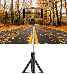 POZUB HIGH QUALITY XT002 WIRELESS SELFIE STICK MULTI-FUNCTION WIRELESS, BLUETOOTH SELFI STICK AND REMOTE SELFI STAND, SELFIE STICK SHORT VEIDO MAKER STAND , MOBILE HOLDER STAND BLUETOOTH SELFIE STAND ,MOBILE PHOTO SHOOT AND MONOPODS, ,REMOTE CONTROL VIDEO STAND SLR,DSLR STAND CSC WITH REMOTE TRIPOD STAND AND WIRELESS SELFI STAND, Tripod, Tripod Ball Head, Tripod Kit