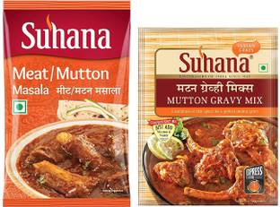 SUHANA Mutton Meat Masala 200g, Mutton Gravy 80g