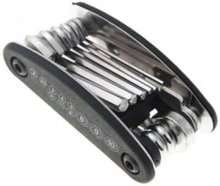 Zonkar 16 IN 1 Multi Purpose Bicycle Repair Tool Kit Allen Key Wrench Cycling Tool Cycling Bicycle Repair Tool Kit