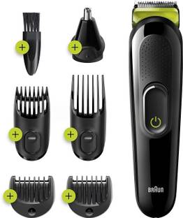 Braun MGK3221 Trimmer 50 min  Runtime 13 Length Settings