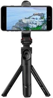 Wanzhow Selfie Stick, Extendable Selfie Stick with Tripod Stand and Detachable Wireless Bluetooth Remote, Ultra Compact Selfie Stick for Mobile and All Smart Phones Tripod, Tripod Kit, Monopod