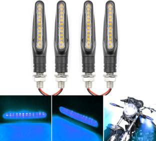 Samite Front, Rear, Side LED Indicator Light for Royal Enfield, KTM, Kawasaki, Yamaha, Hero, Suzuki, Universal For Bike Paceman, Shine 125, Pulsar 200NS, Pulsar 135 LS DTS-i, Pulsar 150 NS, Splendor Pro, Star Sport Plus, Splendor NXG, Splender iSMART, Duke RC 190, Duro DZ, Dream Neo, Ninja 250, Universal For Bike