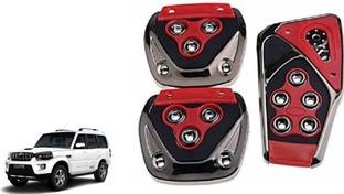 MADMEX Pedal Cover Brake Treadle Clutch Pedals Non Slip/Anti Slip Car Foot Pedal Cover for Mahindra Scorpio Car Pedal