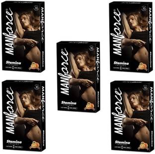MANFORCE combo pack of 5 Condom