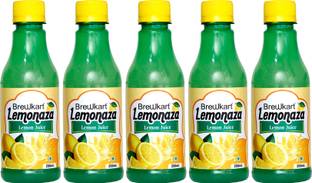 Brewkart Lemonaza Lemon Juice Concentrate Pack of 5