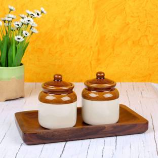 Festitude Ceramic Pickle Jar  - 300