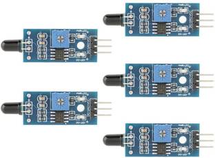 Electrobot IR Flame Sensor Module Detector for Wide Voltage LM393 Comparator Detecting Flame (5 Pcs) Educational Electronic Hobby Kit