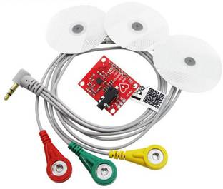 KitsGuru ECG sensor module AD8232 Heart Rate Monitor Interconnect Electronic Hobby Kit