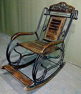 Fleurs De Rocaille Rocking Chair-G6 Chair