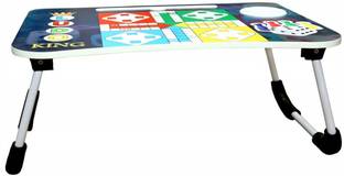 VRTREND Multipurpose Foldable with Cup Holder, Study , Bed Wood Portable Laptop Table