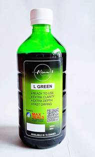 max deals Mina-1 Glass Colour Solvent Based Light Green 500 ml