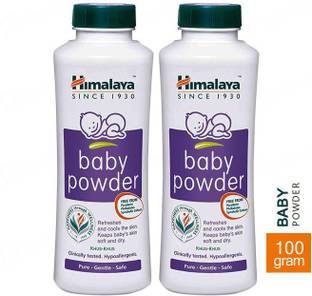 HIMALAYA Baby Powder With Herbal (100g, Pack Of 2)