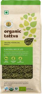 Organic Tattva Green Moong Dal (Whole)